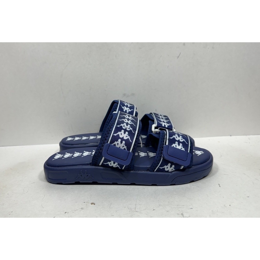 Kappa 222 Banda Aster 1 Sandals Double Strap Blue White Mens Size 10